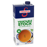Swanson 100% Natural Vegetable Stock – Fast-Acting Stock for Efficient Family Dinner Routines