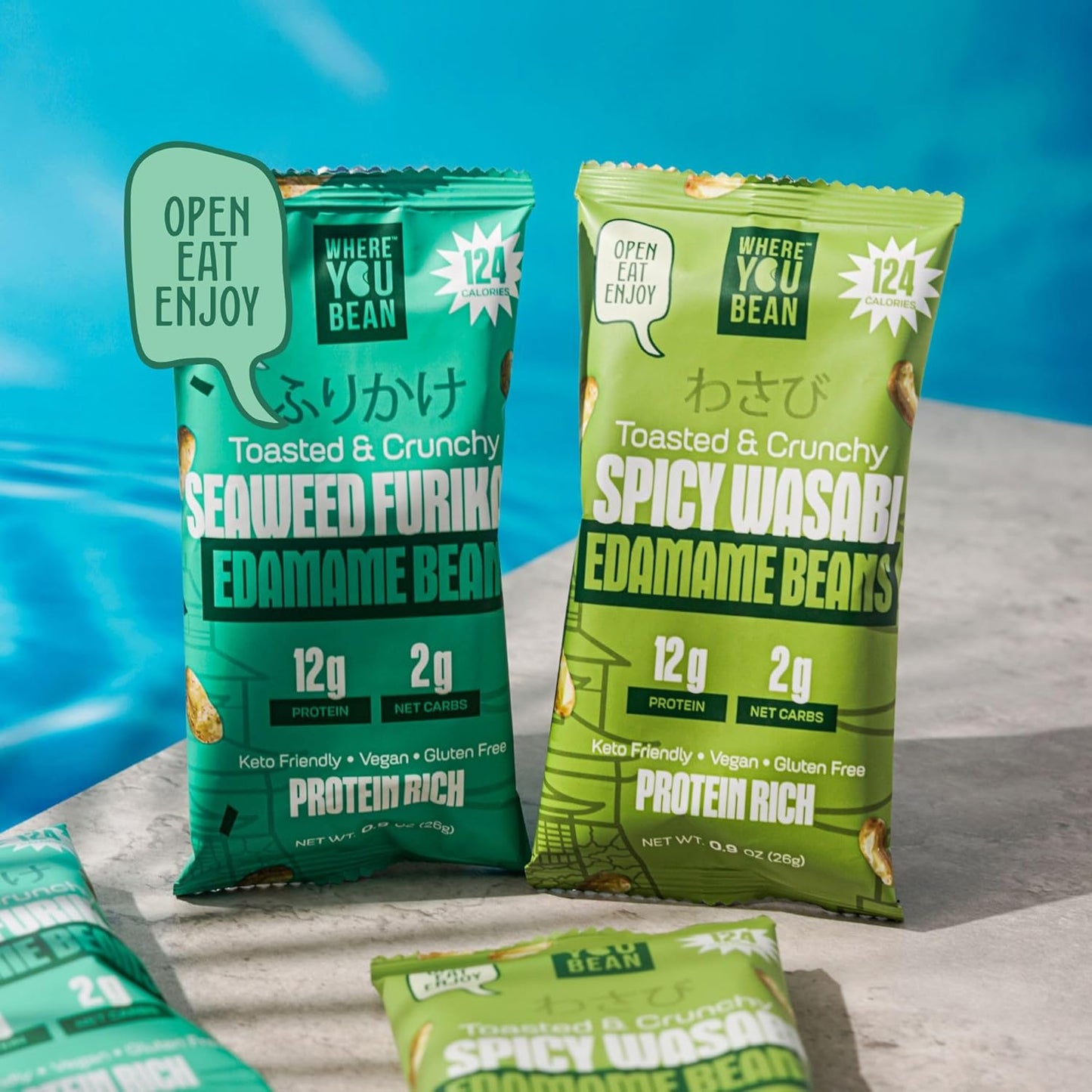 Where You Bean Furikake Edamame Snack – Low-Carb Crunchy Energy for Busy Professionals and Home Office Cravings