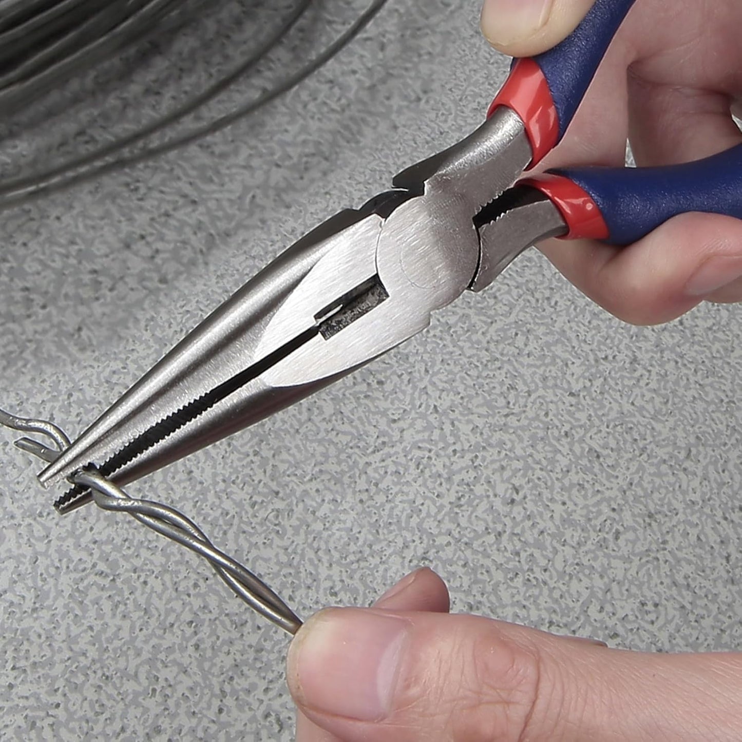WORKPRO Polished Carbon Steel Pliers Set – Rust-Resistant Tools for Damp Garage and Basement Storage
