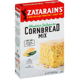 Zatarain's Cheddar Jalapeño Cornbread Mix – Ready-to-Bake Heat for Tailgate Spreads, Smoked Sauga Pairing