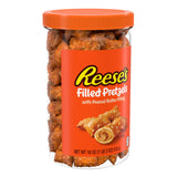 Reese's Peanut Butter Strawberry Pretzel Nuggets in 18 oz Cannister – Ready-to-Give Sweet and Salty Gift for Hosts and Co-Workers