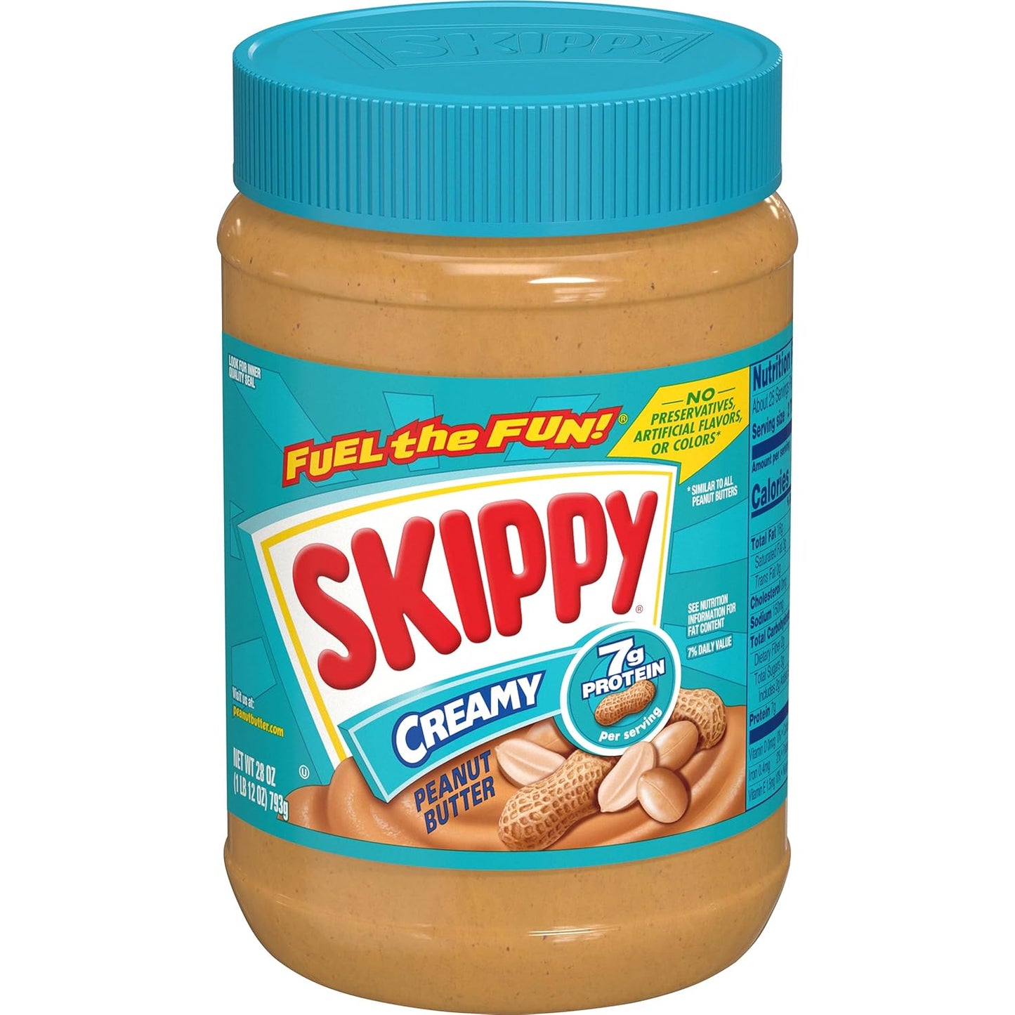 28-ounce single plastic jar