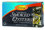 Roland Foods Heritage Naturally Smoked Oysters – Gourmet Tinned Seafood for the Curated Charcuterie Board, Whole Fancy Grade
