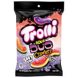 Trolli Sour Brite Duo Crawlers Sour Gummy Worms – Fun Kids Snack for Piñata Stuffing, Care Packages, and Weekend Movie Nights