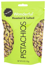 Wonderful Pistachios Roasted & Salted Shelled — Picnic Pantry Snack for Patio and Outdoor Dining
