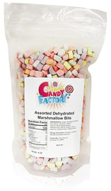Sarah's Candy Factory Crunchy Marshmallow Bits for Cozy Winter Gatherings and Cocoa Station Styling