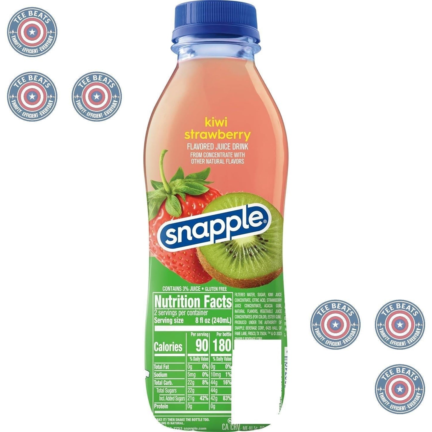 all-natural ingredient list with no artificial flavors or sweeteners