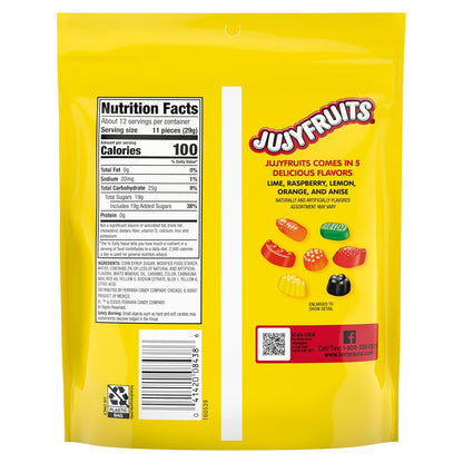 assorted five flavors: raspberry, licorice, lime, orange, and lemon