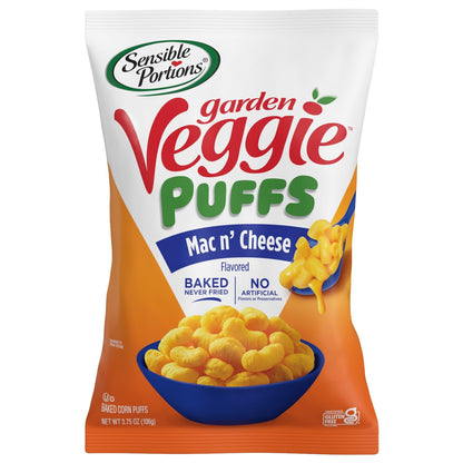baked (not fried) puffed snack format