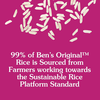 BEN'S ORIGINAL Converted Long Grain Rice, 5 lb Pack – Heart-Smart, Fortified Rice Base for Mindful Meal Planning