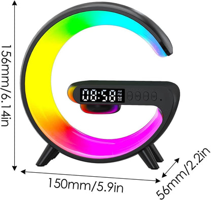 [Brand] Neutral Black Atmosphere Light – Intentional Nightstand for the Less-Is-More Home