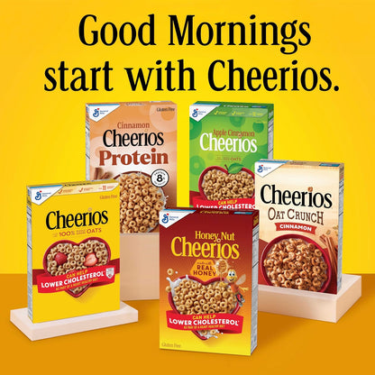 Cheerios Gluten Free Strawberry Banana – Quiet Self-Care Morning Ritual, Heart-Healthy Real Fruit Cereal