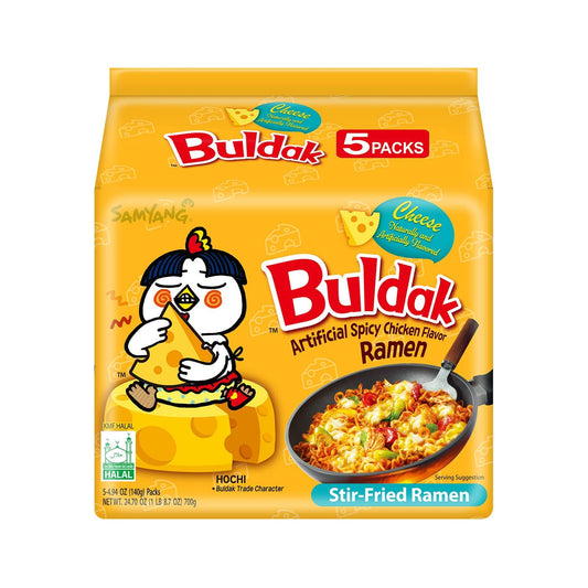 cheese-flavored spicy chicken sauce packet