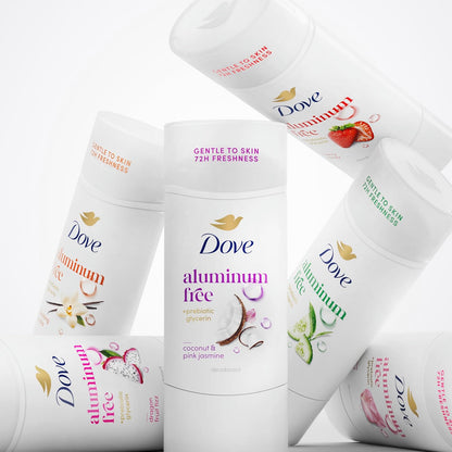 Dove Berry Spritz Deodorant Stick – Mindful Self-Care for Sensitive Skin, 72-Hour Aluminum-Free Odor Protection