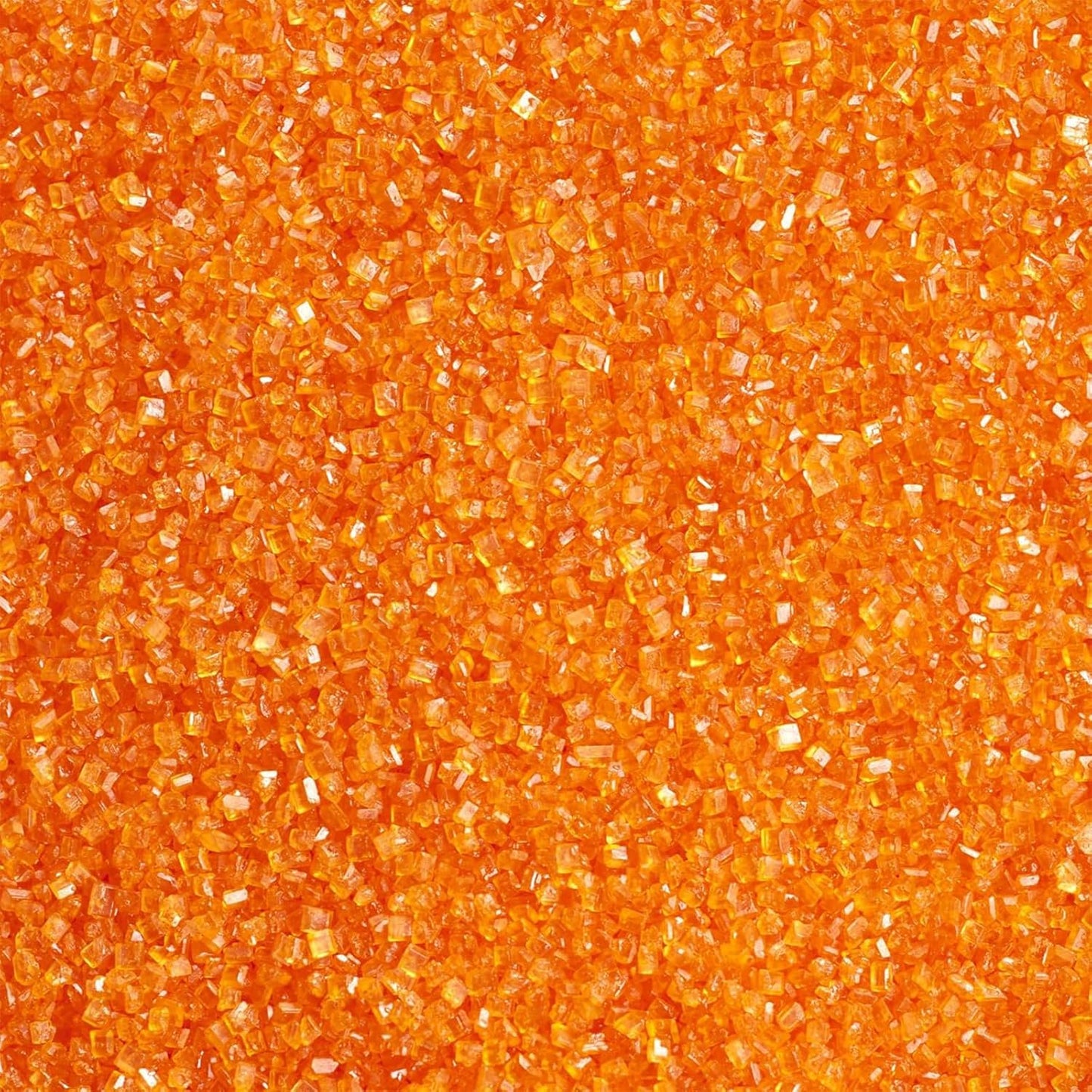edible food-safe sugar crystals designed not to melt when applied after baking