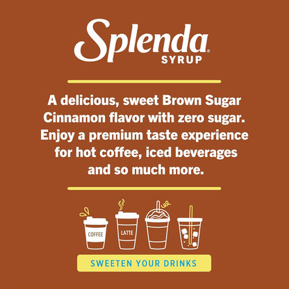 four flavor variants: brown sugar cinnamon, salted caramel, french vanilla, hazelnut