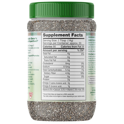 high plant-based protein and fiber content per serving