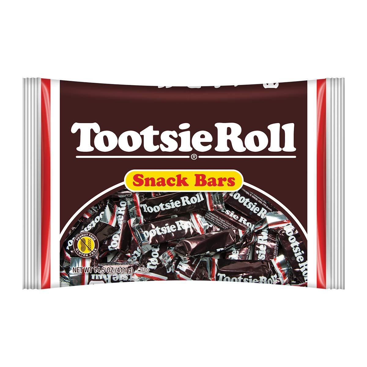 individually foil-wrapped bars approximately 2 inches long