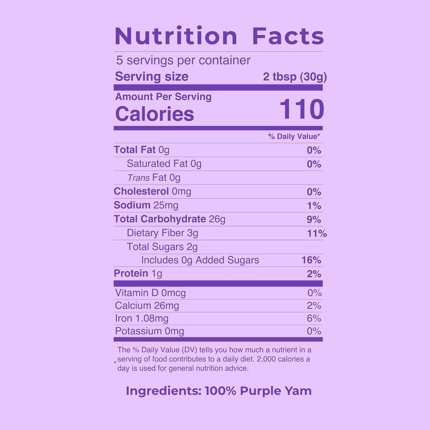 Jans Ube Powder for Baking, 5 oz | Streamlined Ube Flavoring for Uncluttered Kitchens