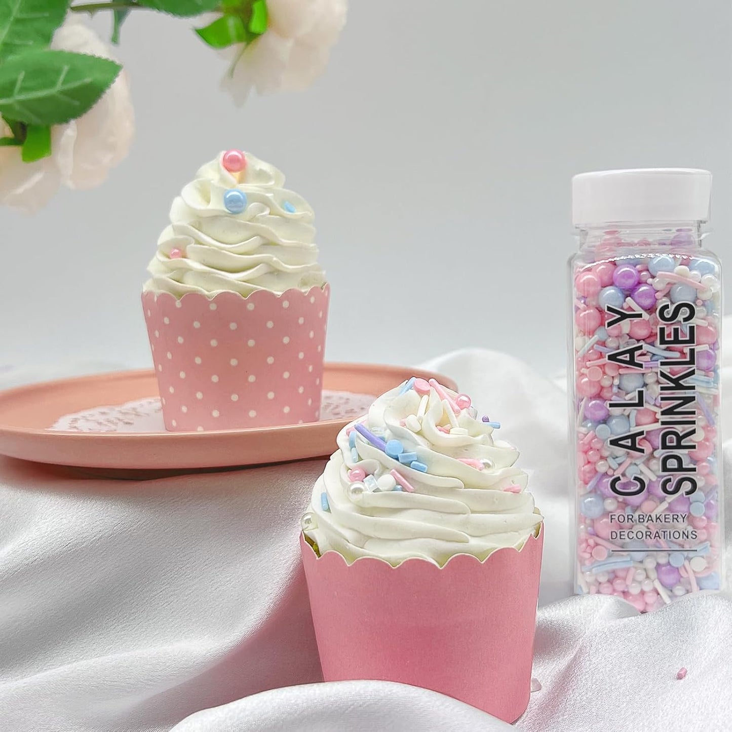 Kids Birthday Cake Decorating Sprinkles – Pastel Mix for Cupcakes and Cookies