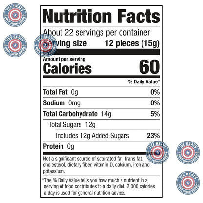Lemonhead Hard Lemon Candy – Camping and Hiking Trail Snack, Resealable 12 oz Bag