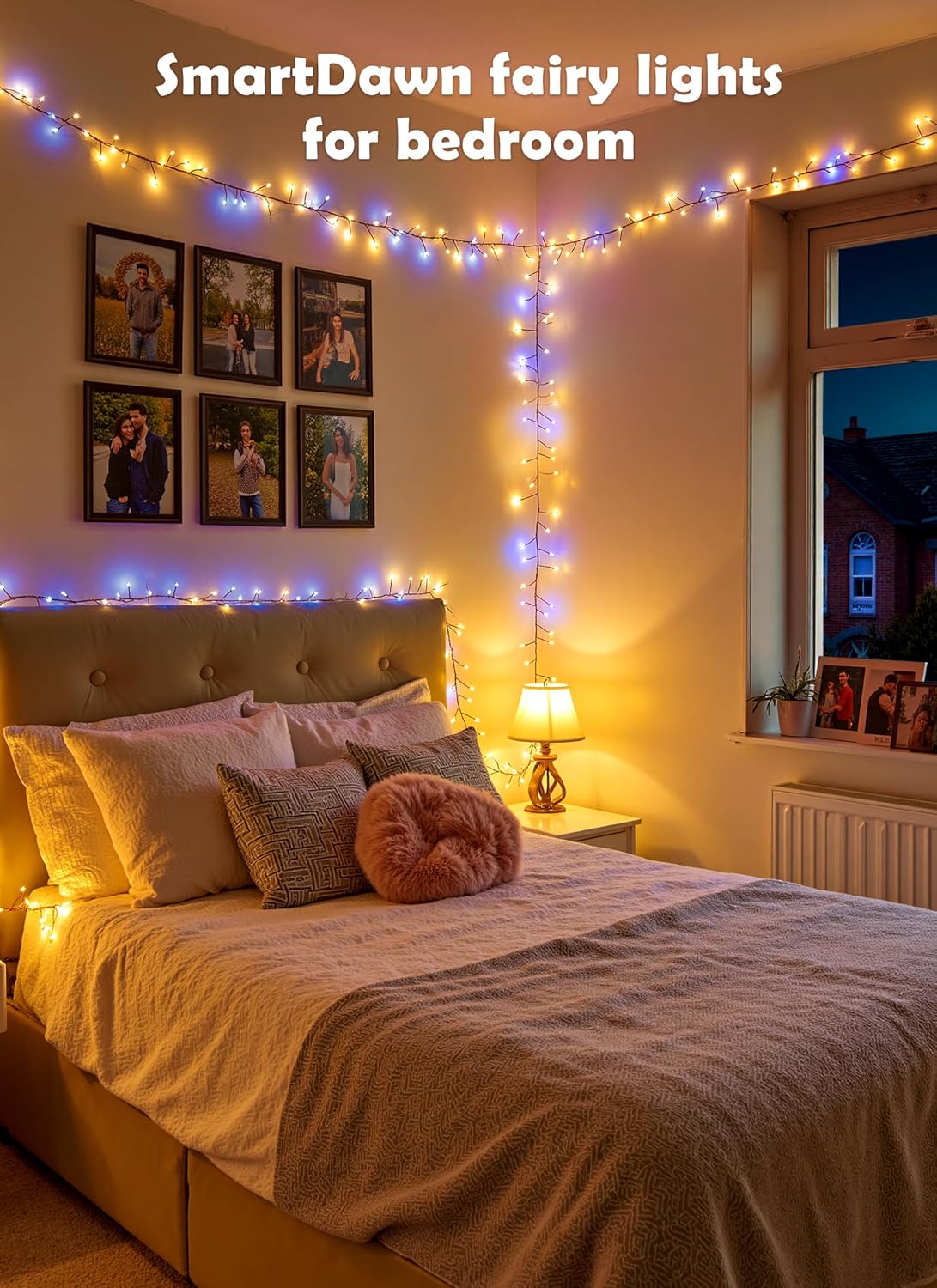 Lumify Copper Wire Twinkle Lights 10ft – Holiday Gift Idea for Women, Birthday and Valentine's Day Decor Surprise