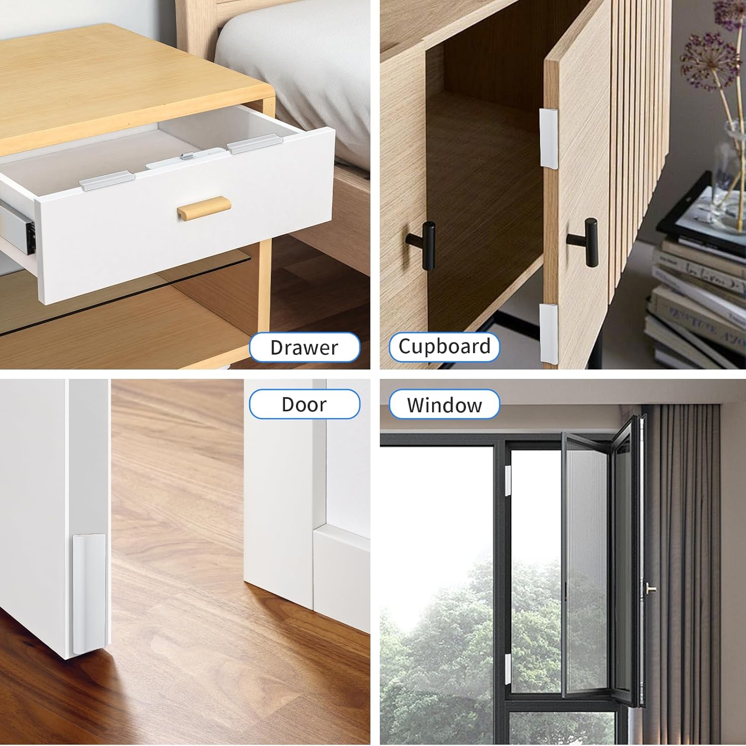 Nisorlin Door Draft Stopper Gap Filler – Nightly Comfort Ritual with Cold Air Blocking Foam Strip