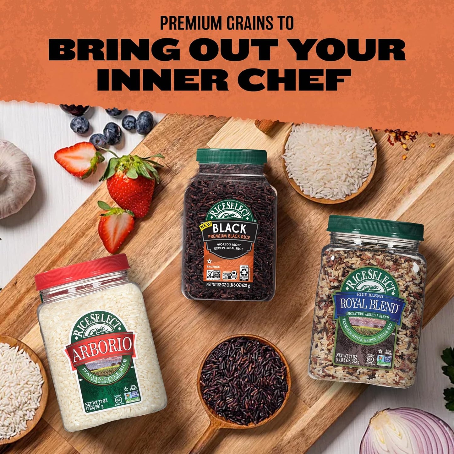 RiceSelect Forbidden Rice — Single-Estate Whole Grain for Connoisseur Home Chefs