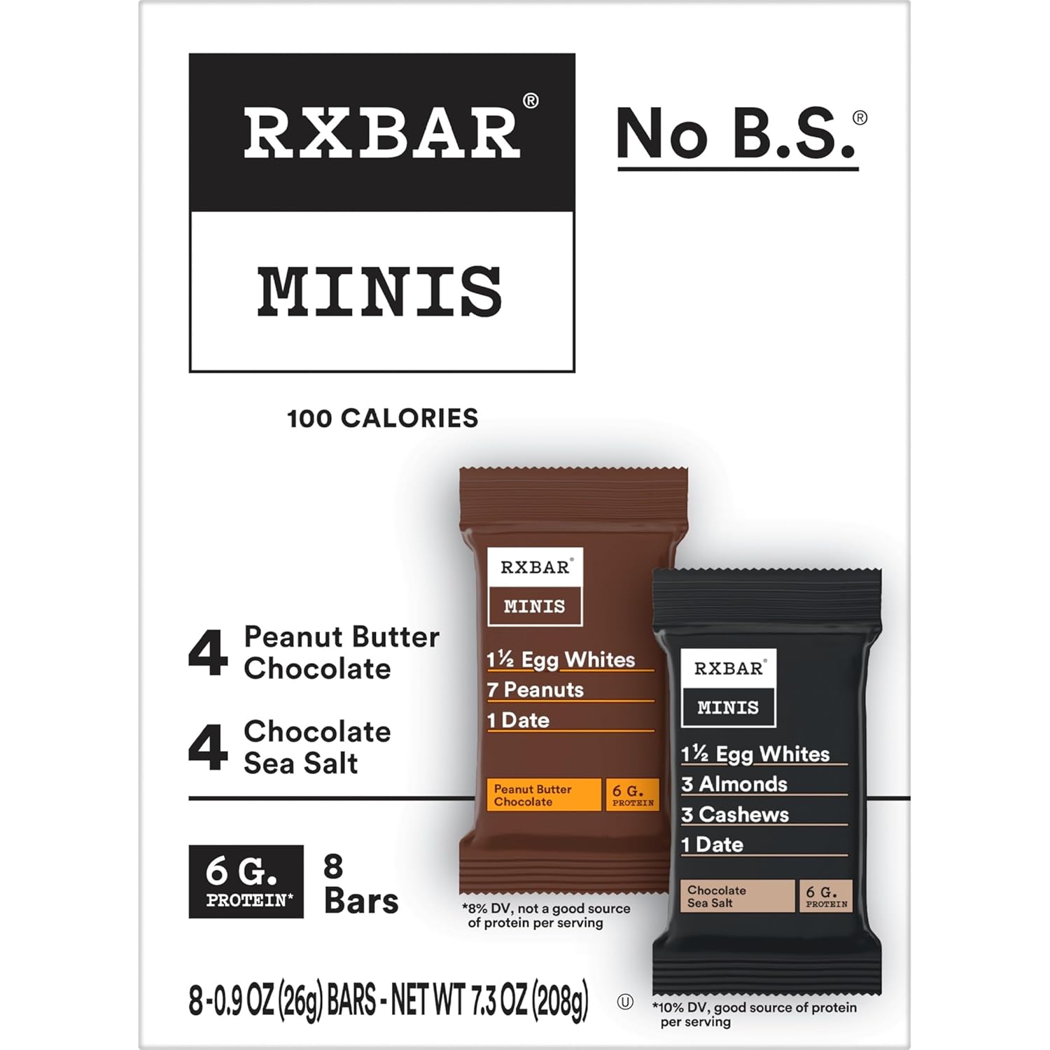 RXBAR Minis Protein Bars – Diaper Bag Snack for Busy Parents on the Go, Soft and Easy to Chew