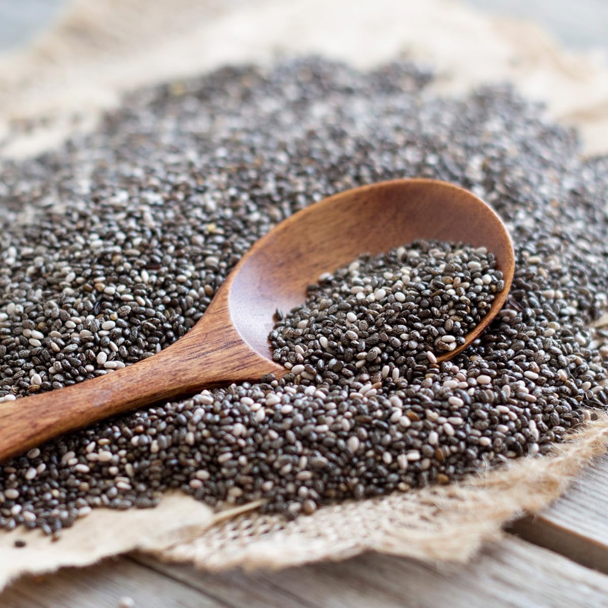 Sanar Naturals Chia Seeds – Travel-Friendly Omega-3 and Protein Source for Hiking Snacks and Picnic Recipes, Vegan