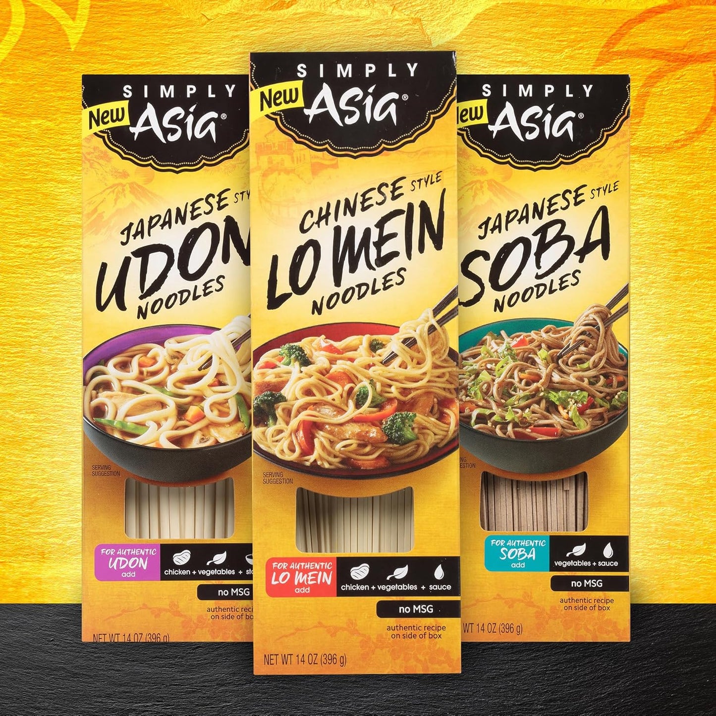 Simply Asia Lo Mein Noodles, Chinese Style – Meal Prep Favorite for College Students and Studio Apartments