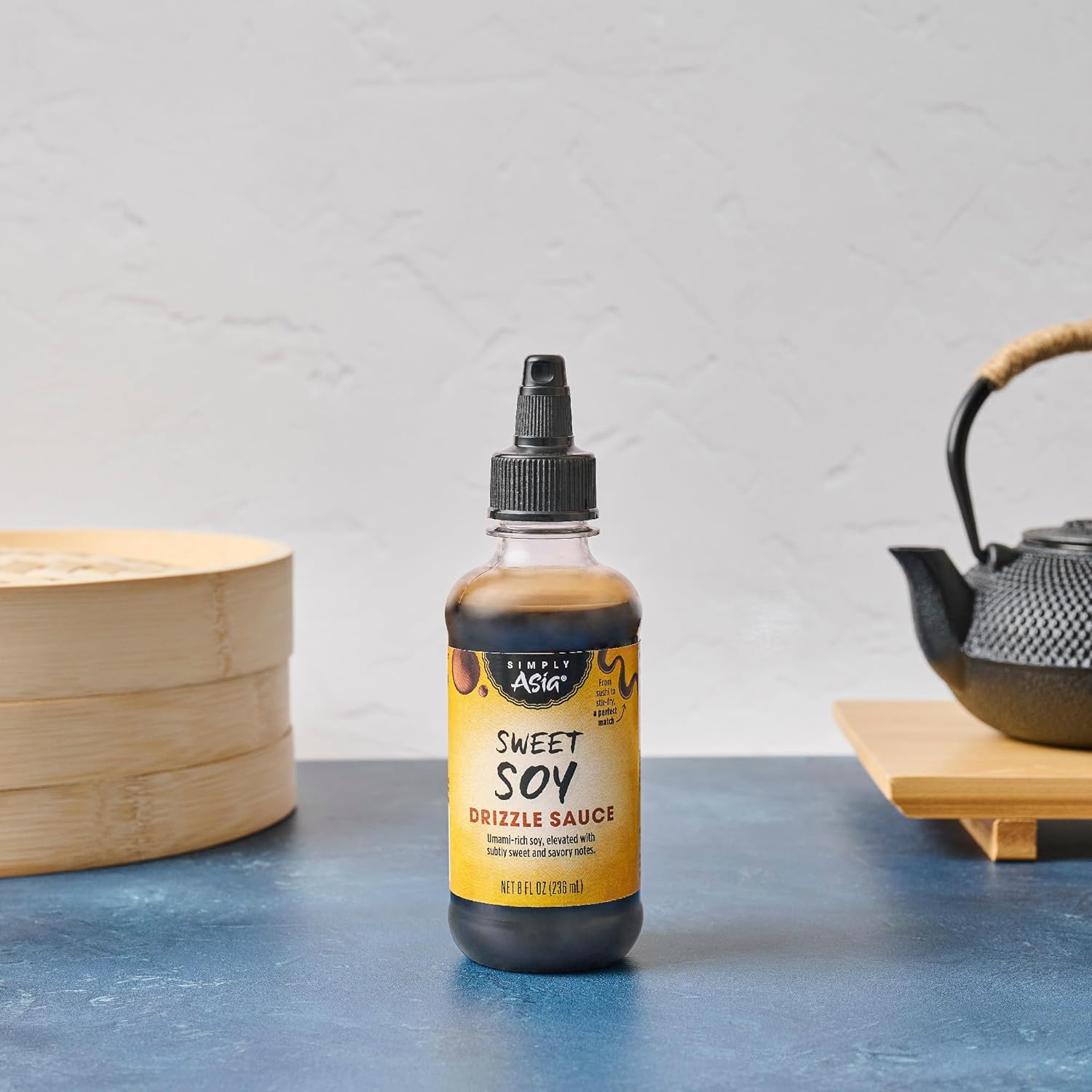 Simply Asia Sweet Soy Drizzle Sauce — Less Is More Pantry Staple Replacing Multiple Asian Sauces, 8 fl oz