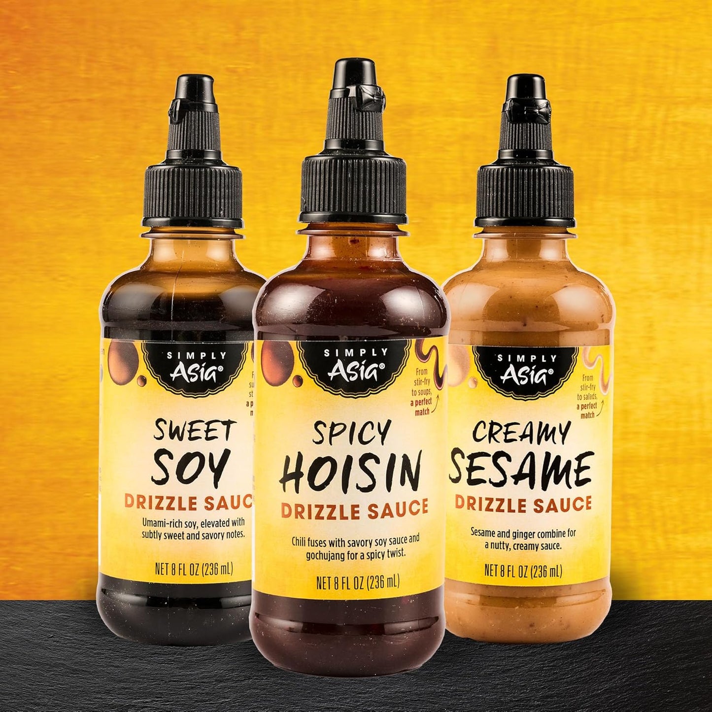 Simply Asia Sweet Soy Drizzle Sauce — Less Is More Pantry Staple Replacing Multiple Asian Sauces, 8 fl oz