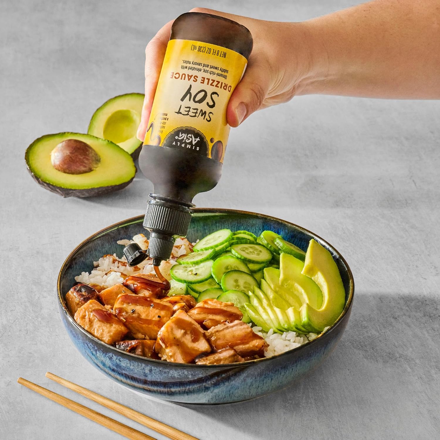 Simply Asia Sweet Soy Drizzle Sauce — Less Is More Pantry Staple Replacing Multiple Asian Sauces, 8 fl oz