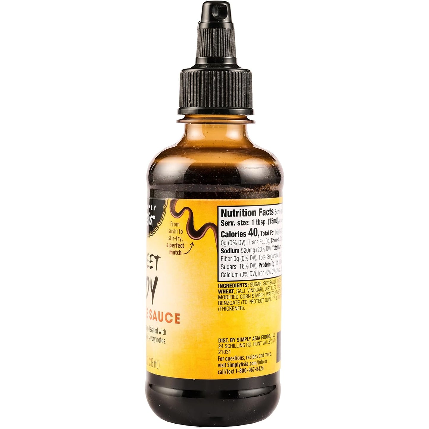 Simply Asia Sweet Soy Drizzle Sauce — Less Is More Pantry Staple Replacing Multiple Asian Sauces, 8 fl oz