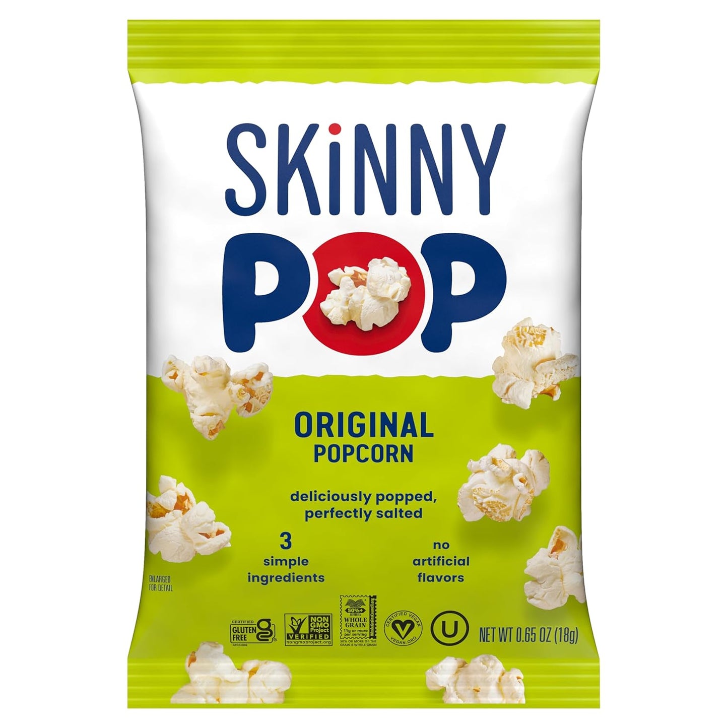 SkinnyPop Popcorn – Guilt-Free Portion-Controlled Snack for Clean Eating Lifestyles