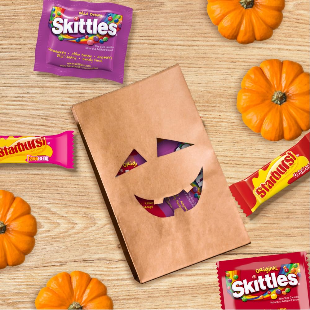 SKITTLES Chewy Candy Assorted Pack – Break Room Candy Dish Refill & Coworker Snack Share, 26.46 oz