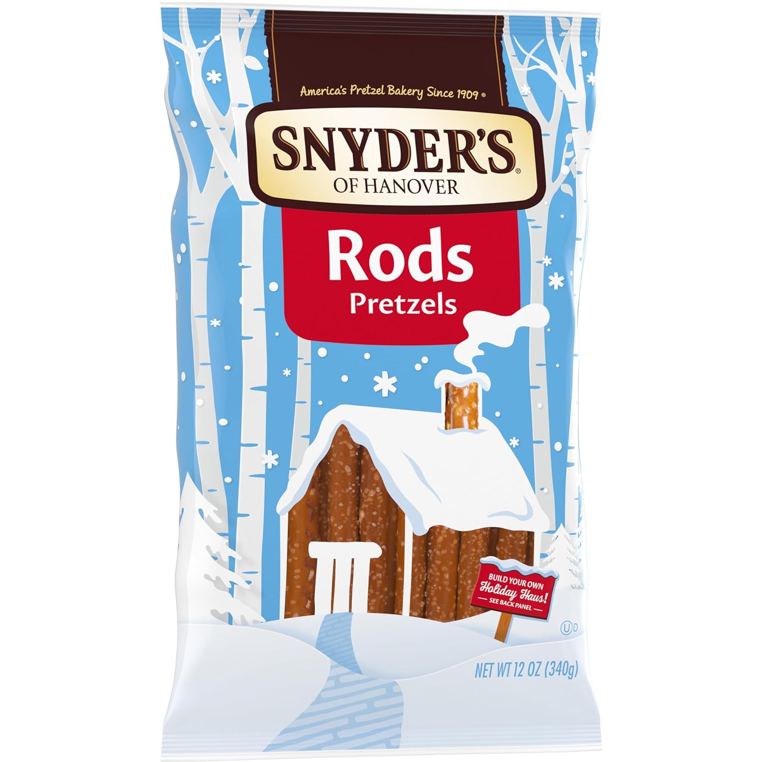Snyder's of Hanover Pretzel Rods – Kid-Friendly Dip Sticks for Lunches and Snack Tables, 12 oz