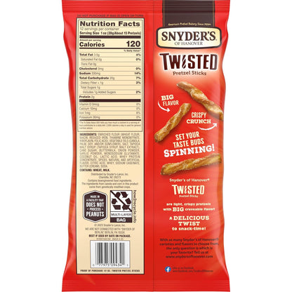 Snyder's of Hanover Pretzel Sticks Valentine's Day Shareable Snack Gift for Him or Her
