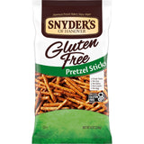 Snyder's of Hanover Gluten Free Pretzels – Kid-Approved Lunchbox Snack Made in a Peanut-Free Facility, 8 oz