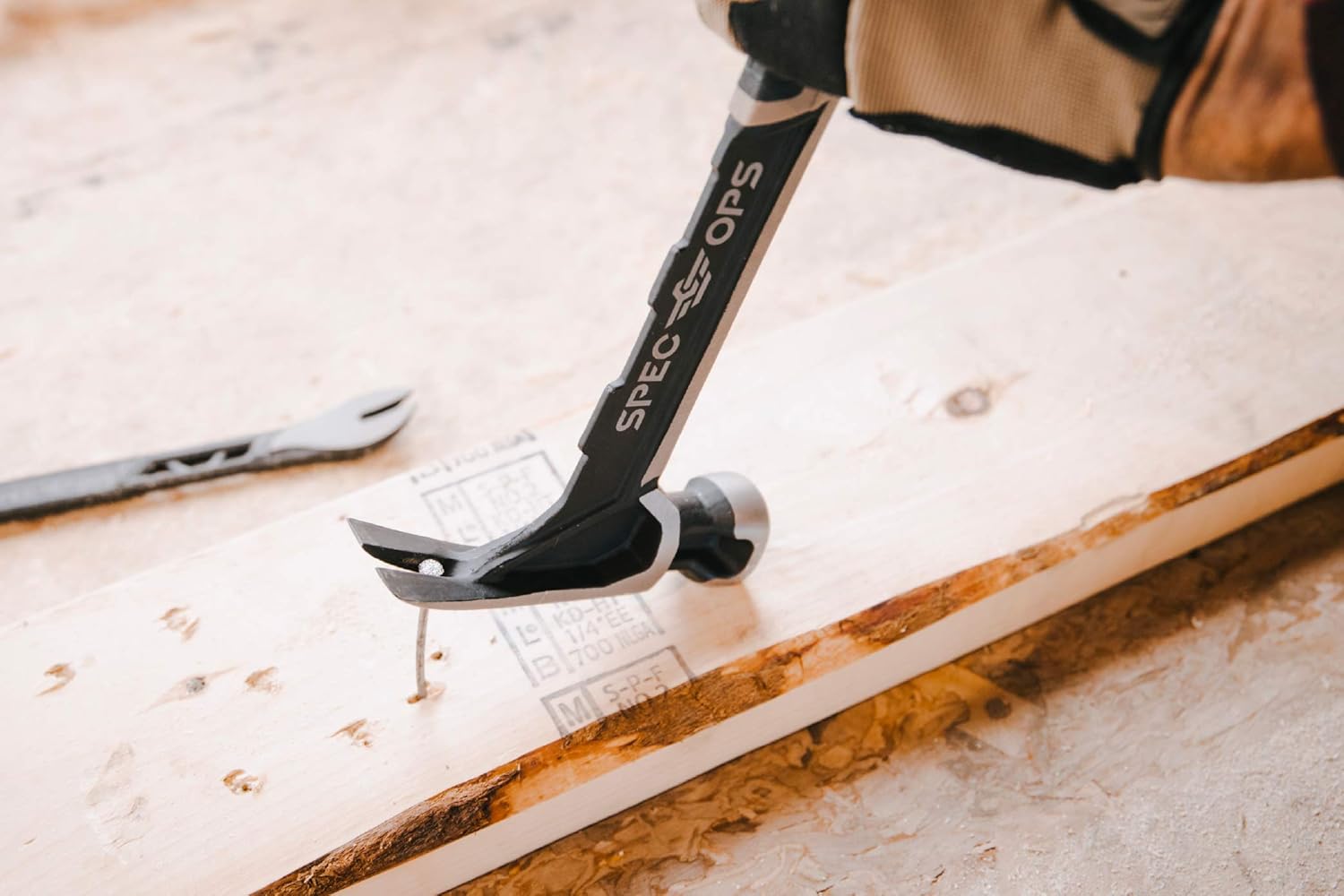 Spec Ops Tools Framing Hammer, Shock-Absorbing MOA Grip for Long-Shift Framing Endurance