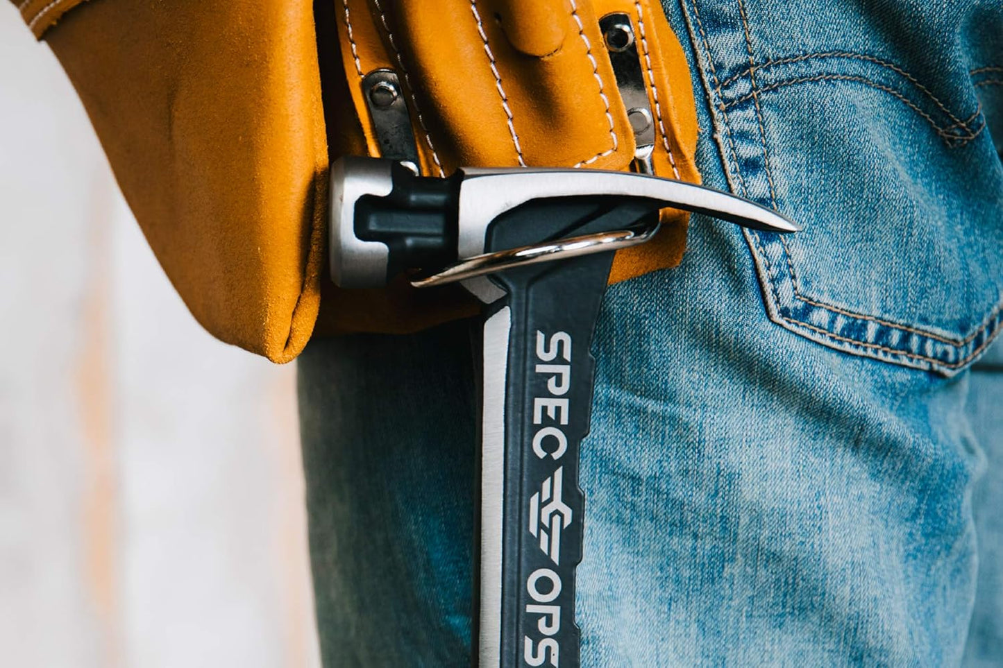 Spec Ops Tools Framing Hammer, Shock-Absorbing MOA Grip for Long-Shift Framing Endurance