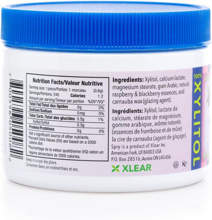 Spry Berry Blast Xylitol Mints – Plant-Based Oral Care Upgrade for Healthy Lifestyle Routines, 240-Count Supply