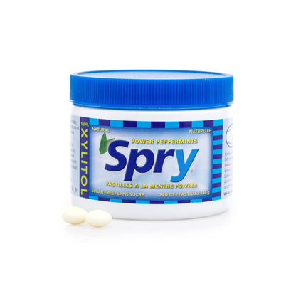 Spry Xylitol Berry Blast Mints Sugar Free Candy - Housewarming Gift for New Homeowners Focused on Wellness, 45 Count