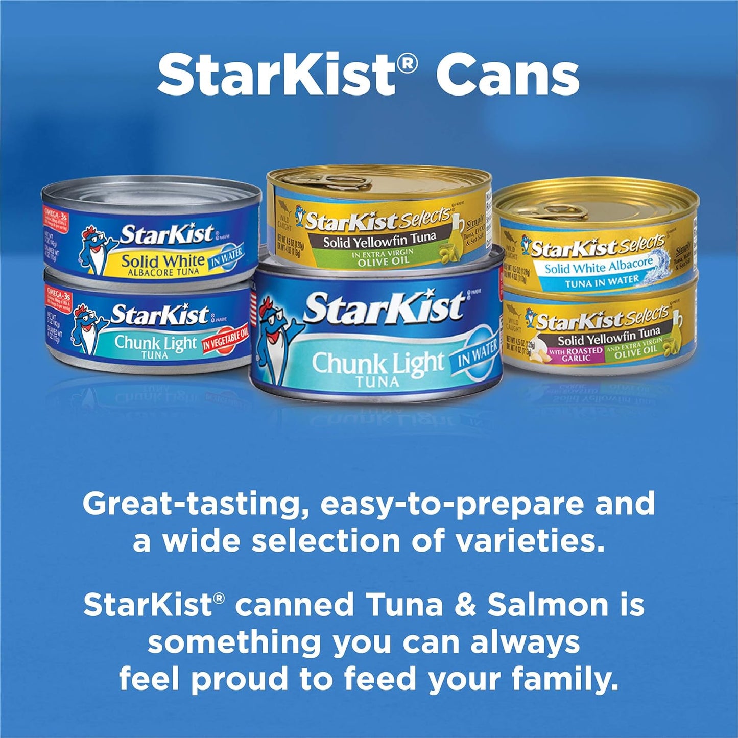 StarKist Selects No Salt Added Chunk White Albacore Tuna in Water - 4.5 oz Can for Mediterranean and Clean Eating Routines