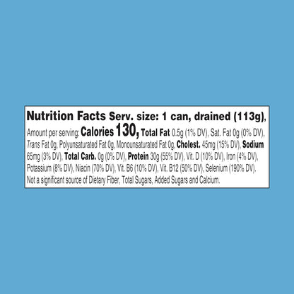 StarKist Selects No Salt Added Chunk White Albacore Tuna in Water - 4.5 oz Can for Mediterranean and Clean Eating Routines