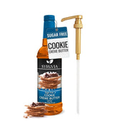 Syruvia Sugar Free Syrup – Crafted American-Made Flavor for Upscale Coffee Stations, 25.4 fl oz With Pump
