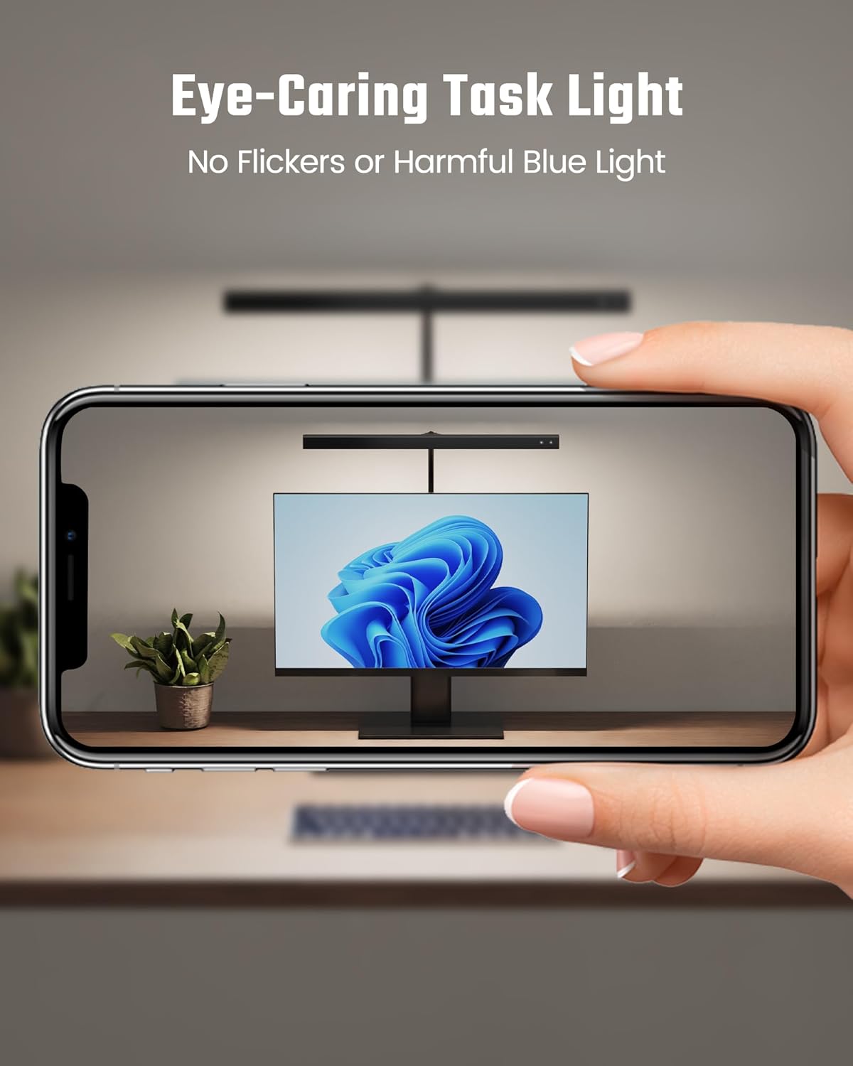 SUPERDANNY LED Desk Lamp – Compact Architect Light with Touch Controls for Less-Is-More Desks