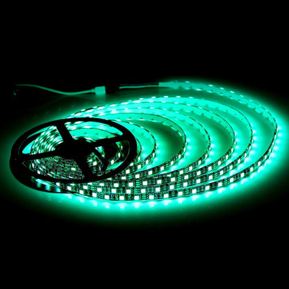 SUPERNIGHT Waterproof LED Light Strip – Christmas and Holiday Gift for Home Theater Lovers, 16.4ft Black PCB