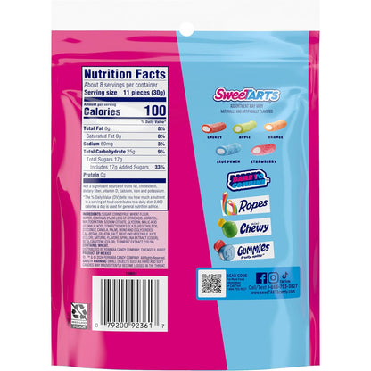 SweeTARTS Mini Chewy Candy – Holiday Stocking Stuffer for Candy Lovers, 12 oz
